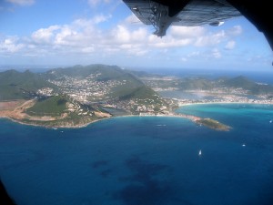 St Barths Aerial View