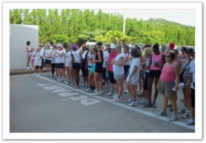 Gustavialoppet runners start