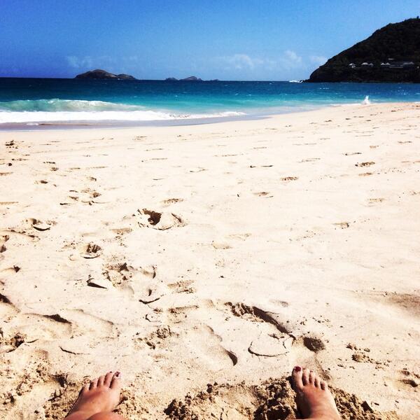 foot in the sand photo by @thatbetsylady