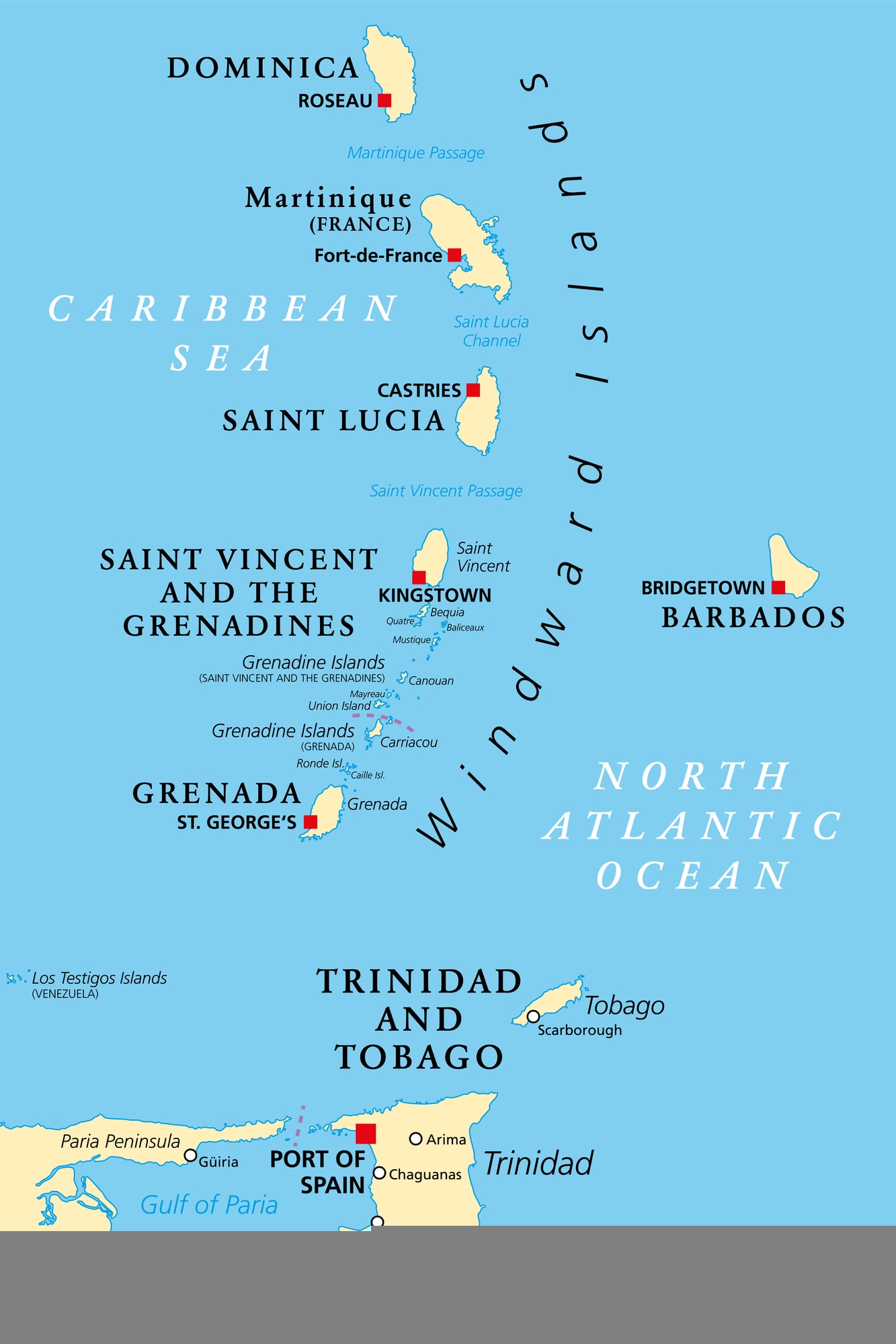 caribbean-map-st-barts-as-destination-yacht-charter-1800yachtcharters